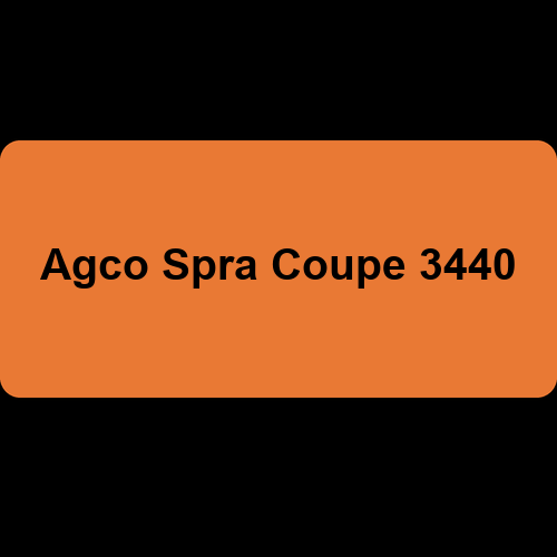 Agco Spra Coupe 3440